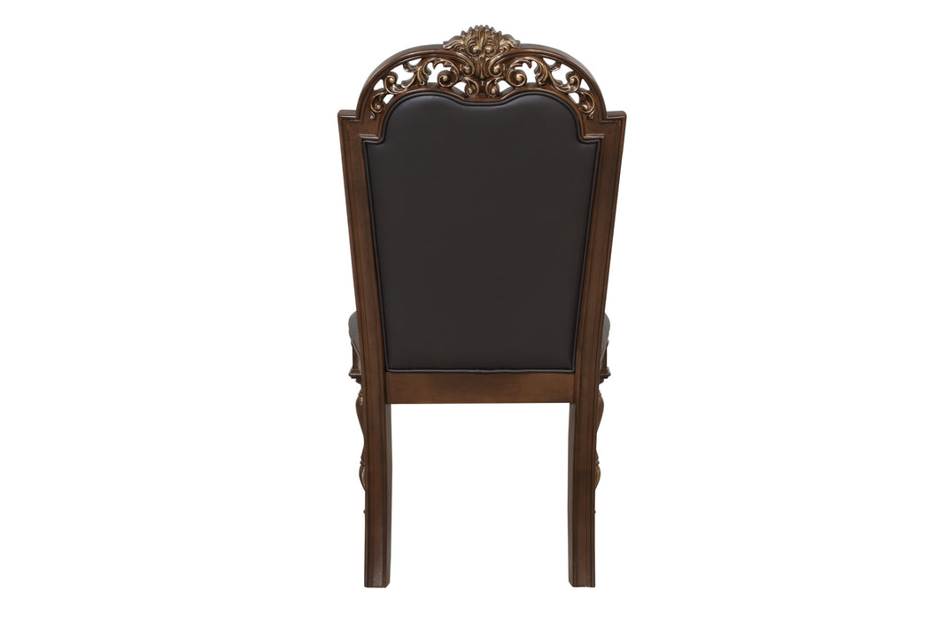 MAXIMUS DINING SIDE CHAIR-MADEIRA