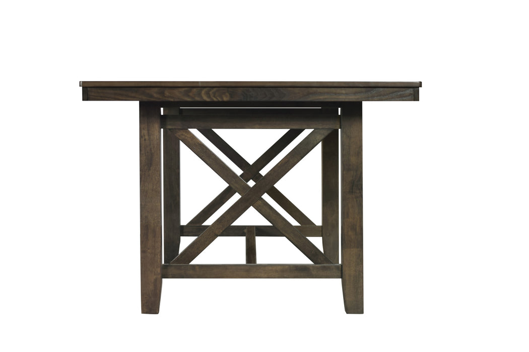 JULIUS 66" RECTANGLE DINING TABLE-WALNUT