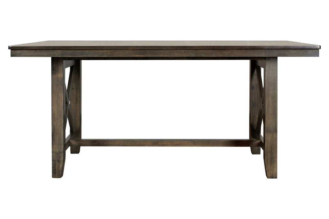 JULIUS 66" RECTANGLE DINING TABLE-WALNUT