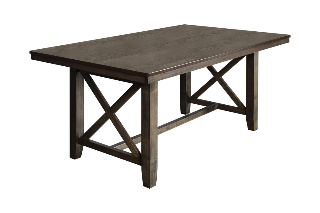 JULIUS 66" RECTANGLE DINING TABLE-WALNUT