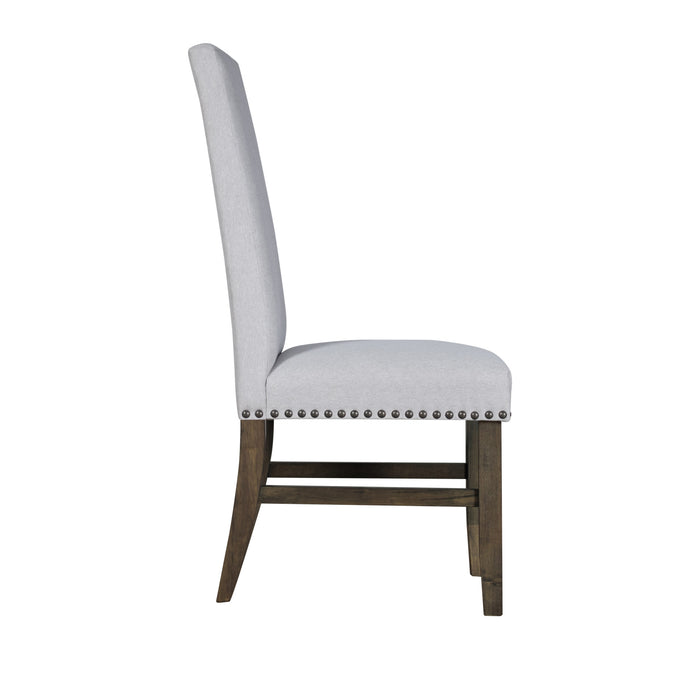 JULIUS UPHOLSTERED DINING CHAIR (2 Per Carton)-WALNUT