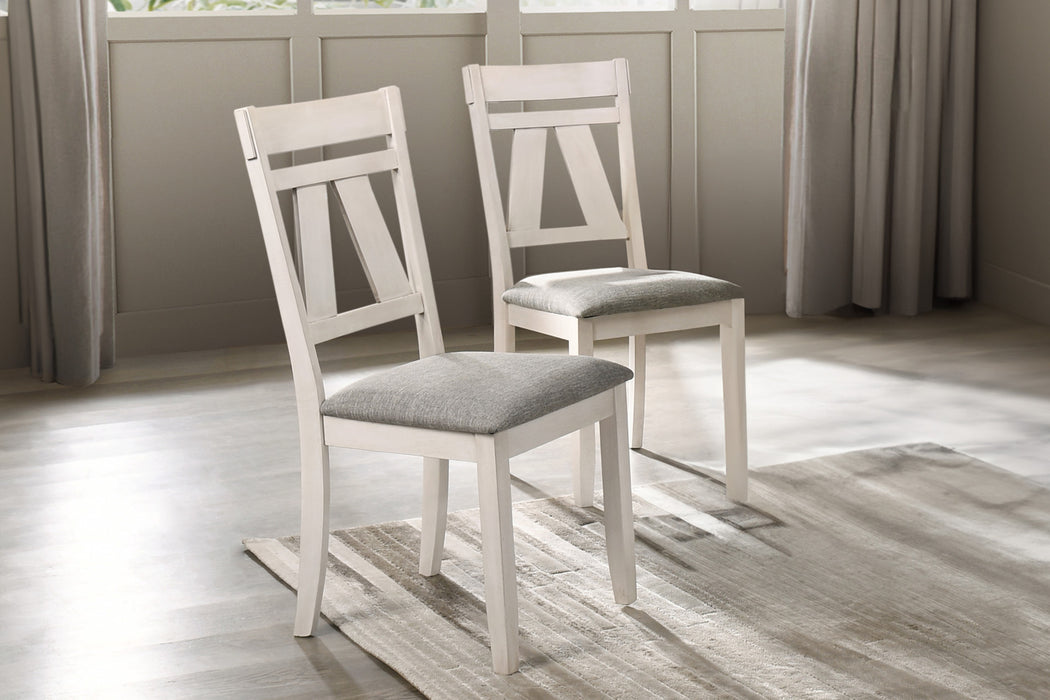 MAISIE SIDE CHAIR-WHITE