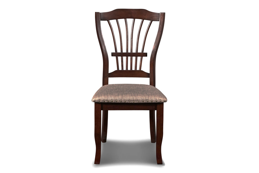 BIXBY  DINING CHAIR (2 PER CARTON)-ESPRESSO