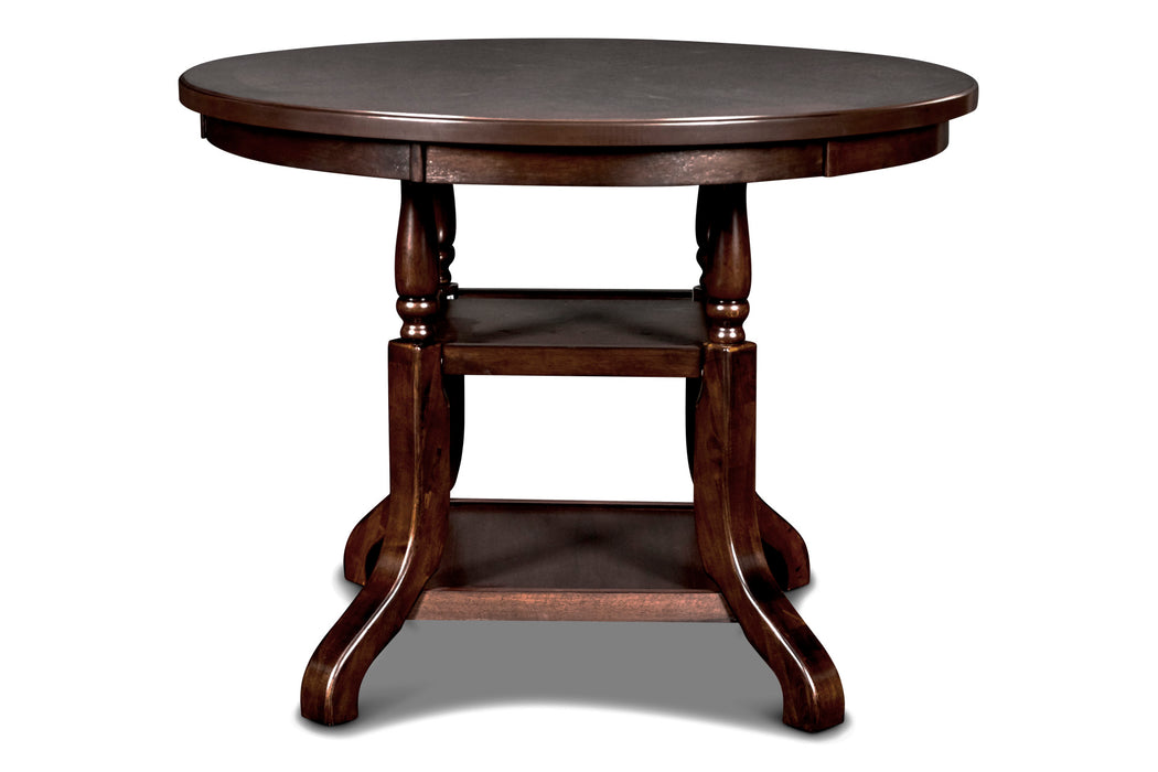 BIXBY COUNTER DINING TABLE-ESPRESSO