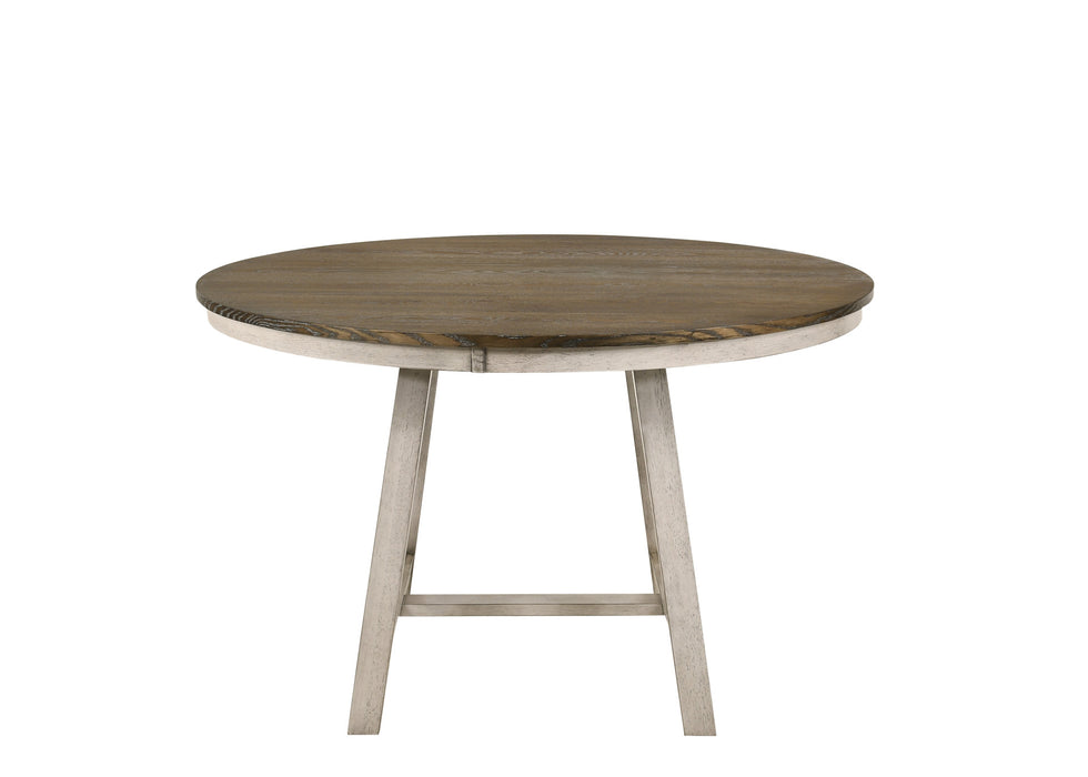 SOMERSET ROUND TABLE-VINTAGE WHITE