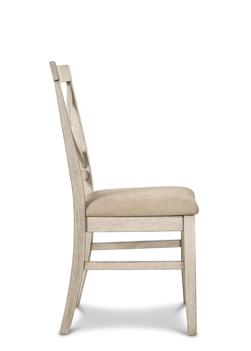 SOMERSET SIDE CHAIR-VINTAGE WHITE