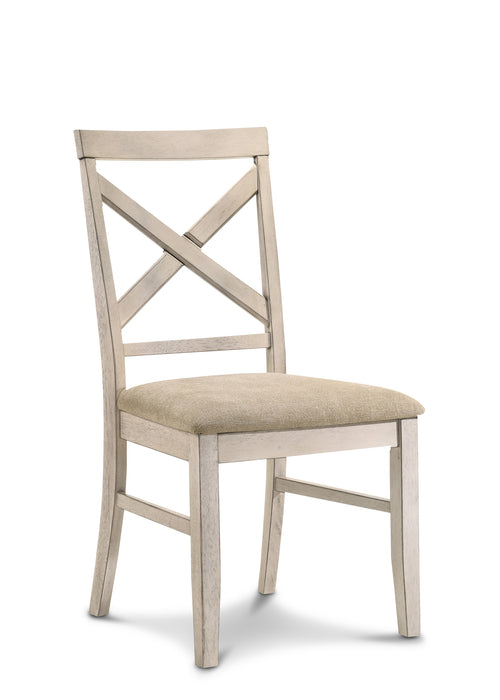 SOMERSET SIDE CHAIR-VINTAGE WHITE