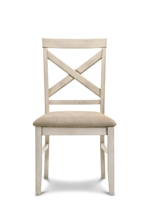 SOMERSET SIDE CHAIR-VINTAGE WHITE