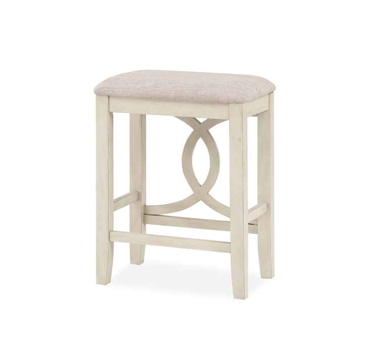 BELLA COUNTER STOOL (2 PER CARTON)-BISQUE