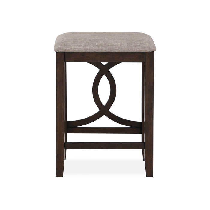 BELLA COUNTER STOOL (2 PER CARTON)-CHERRY