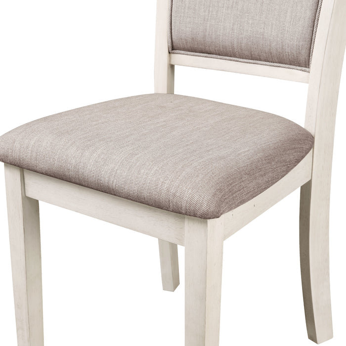 AMY DINING CHAIR (2/CTN)-BISQUE