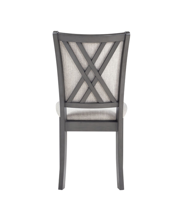 AMY DINING CHAIR (2/CTN)-GRAY