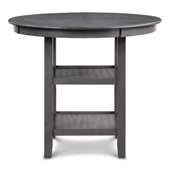 AMY 5 PC COUNTER DINING SET-GRAY