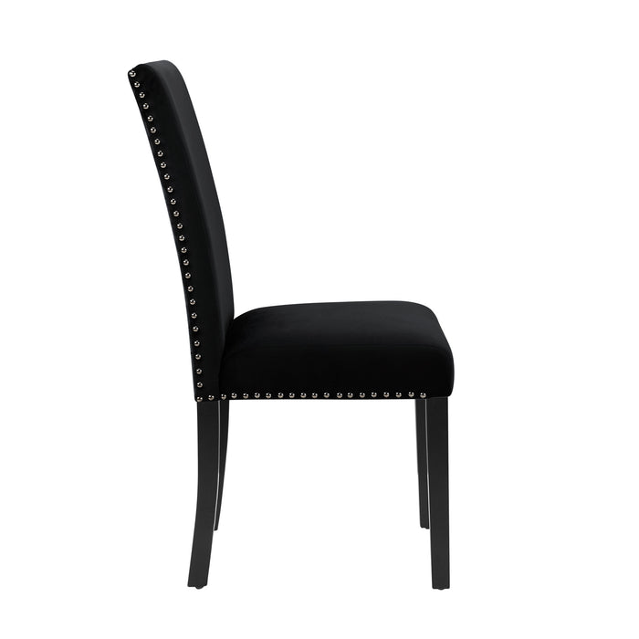 CELESTE DINING CHAIR-BLACK