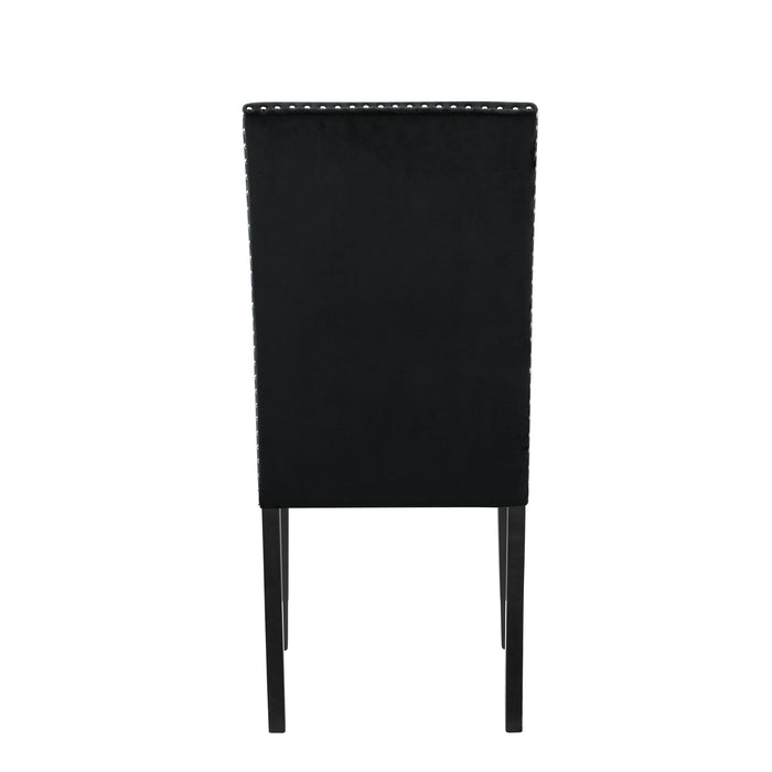 CELESTE DINING CHAIR-BLACK