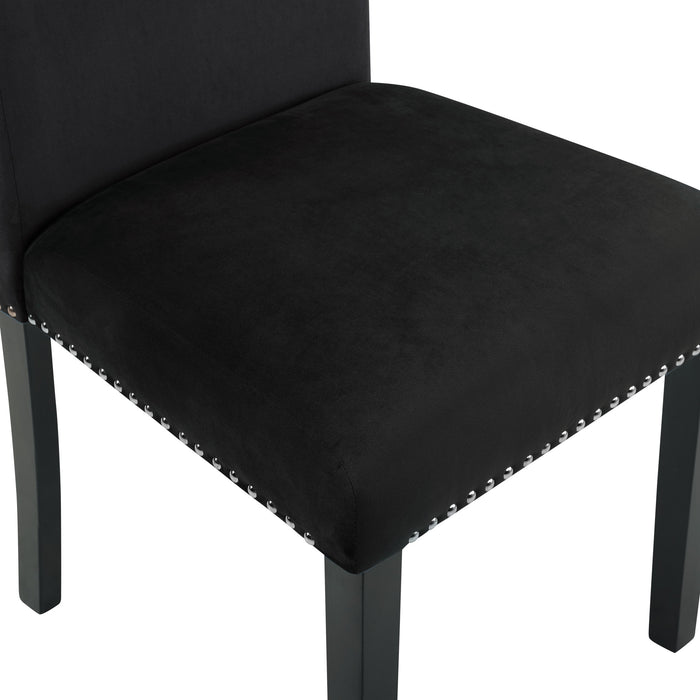 CELESTE DINING CHAIR-BLACK