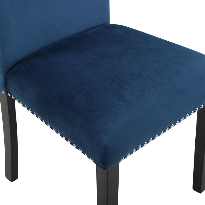 CELESTE DINING CHAIR-BLUE