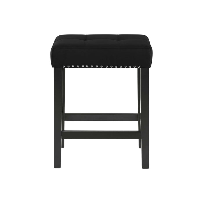 CELESTE THEATER BAR TABLE W/ 3 STOOLS-BLACK