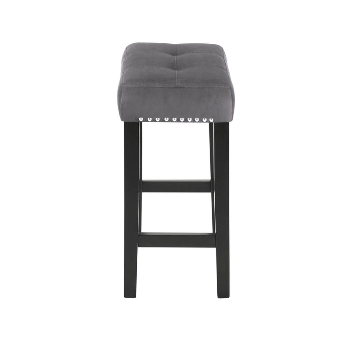 CELESTE THEATER BAR TABLE W/ 3 STOOLS-GRAY