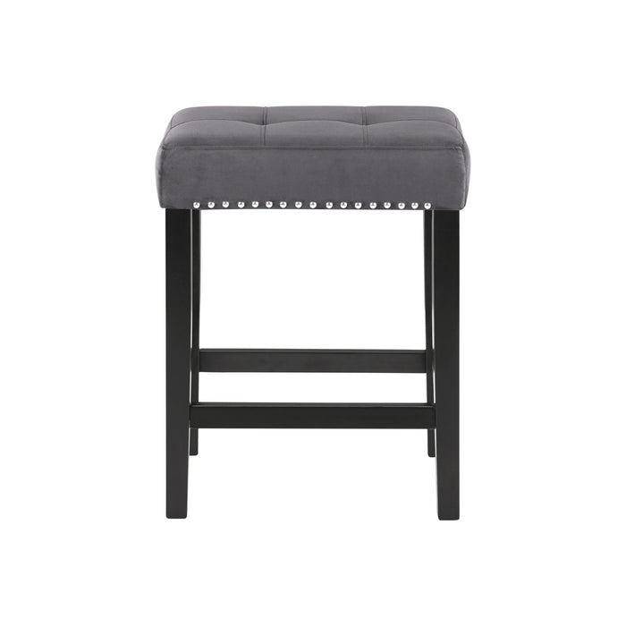 CELESTE THEATER BAR TABLE W/ 3 STOOLS-GRAY