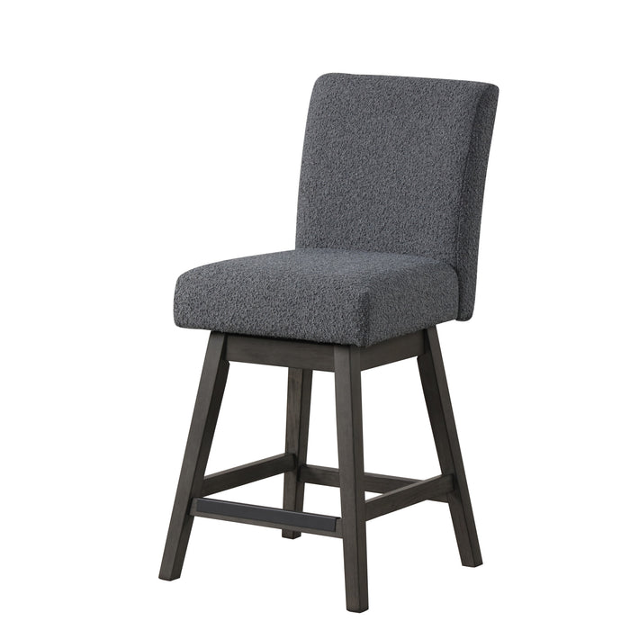 HIGH LINE SWIVEL COUNTER CHAIR (2 PER CARTON) -GRAY