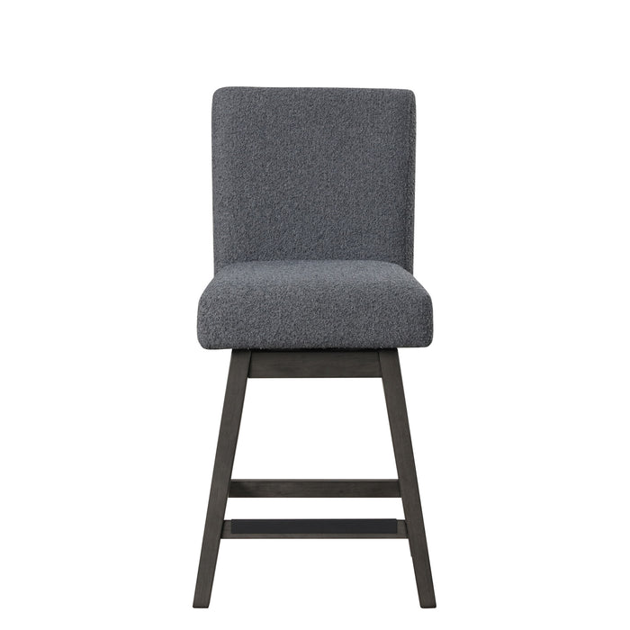 HIGH LINE SWIVEL COUNTER CHAIR (2 PER CARTON) -GRAY