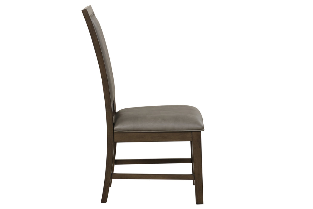 CITYSCAPE DINING CHAIR-WALNUT