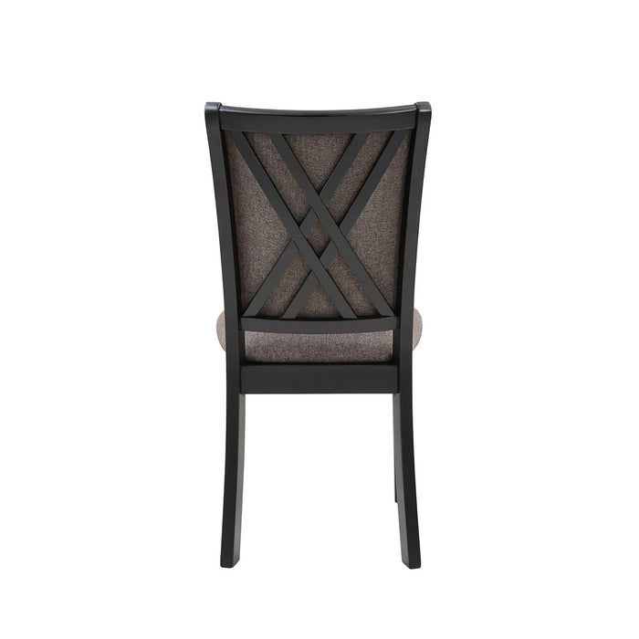 POTOMAC DINING CHAIR BLACK  (2 PER CARTON)