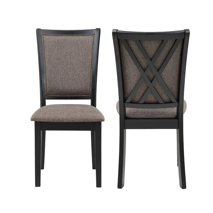 POTOMAC DINING CHAIR BLACK  (2 PER CARTON)