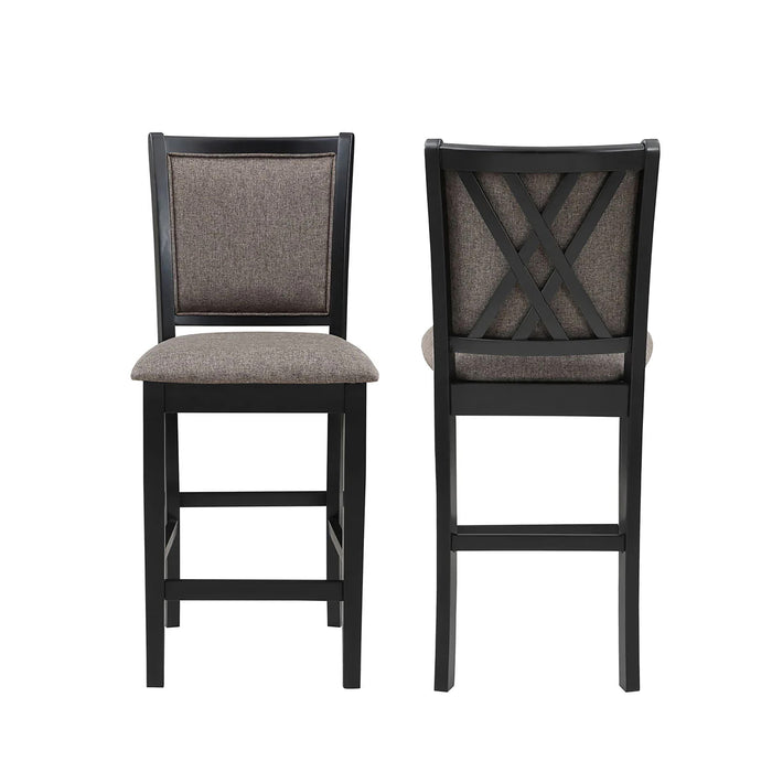 POTOMAC COUNTER CHAIR BLACK  (2 PER CARTON)