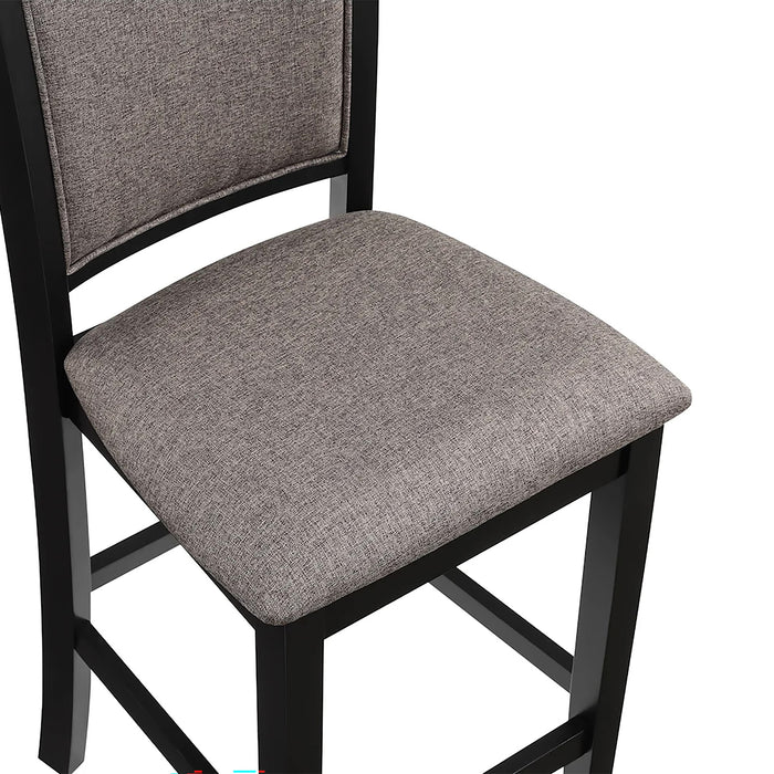 POTOMAC COUNTER CHAIR BLACK  (2 PER CARTON)