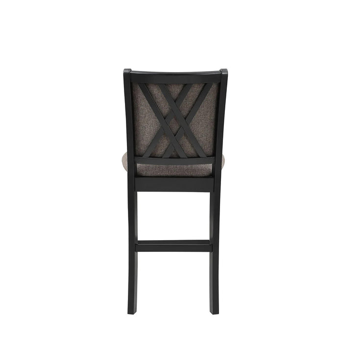 POTOMAC COUNTER CHAIR BLACK  (2 PER CARTON)