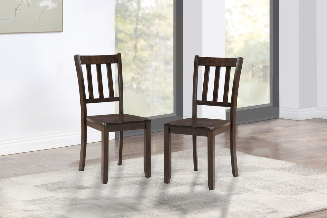 STELLAN DINING CHAIR (2 PER CARTON) -BLACK CHERRY