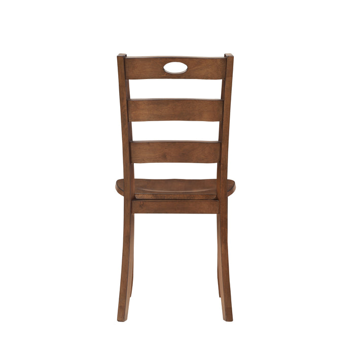 SALEM DINING CHAIR (2 PER CARTON)-TOBACCO