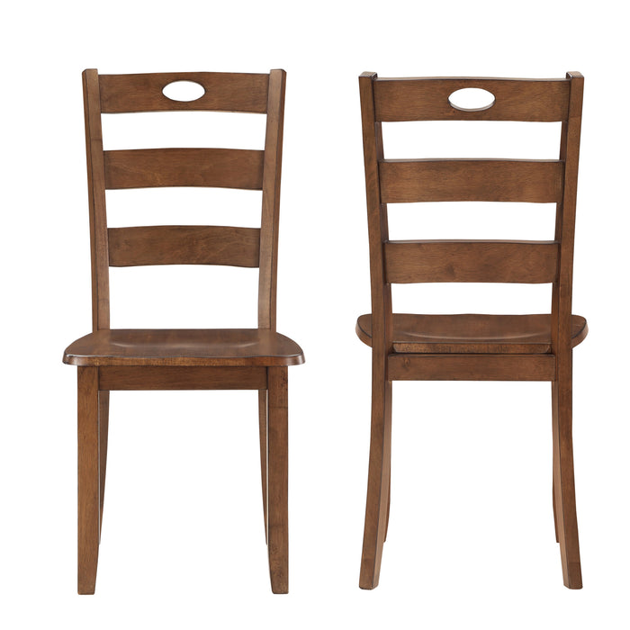 SALEM DINING CHAIR (2 PER CARTON)-TOBACCO