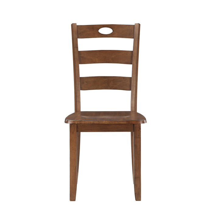 SALEM DINING CHAIR (2 PER CARTON)-TOBACCO