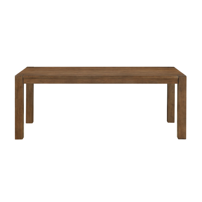 PHOENIX 78" DINING TABLE-CHESTNUT