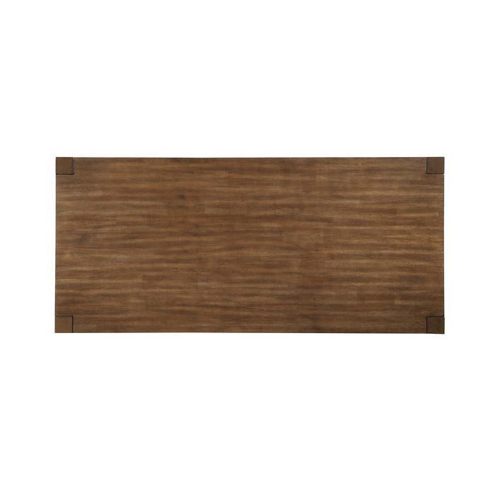 PHOENIX 78" DINING TABLE-CHESTNUT