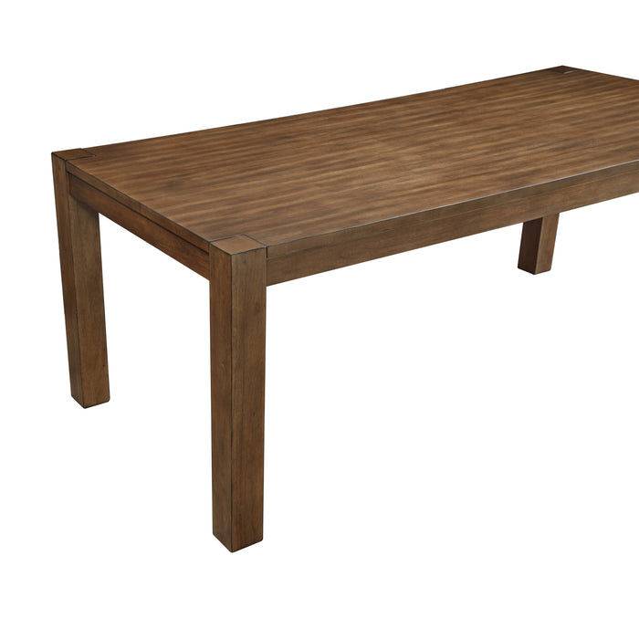 PHOENIX 78" DINING TABLE-CHESTNUT