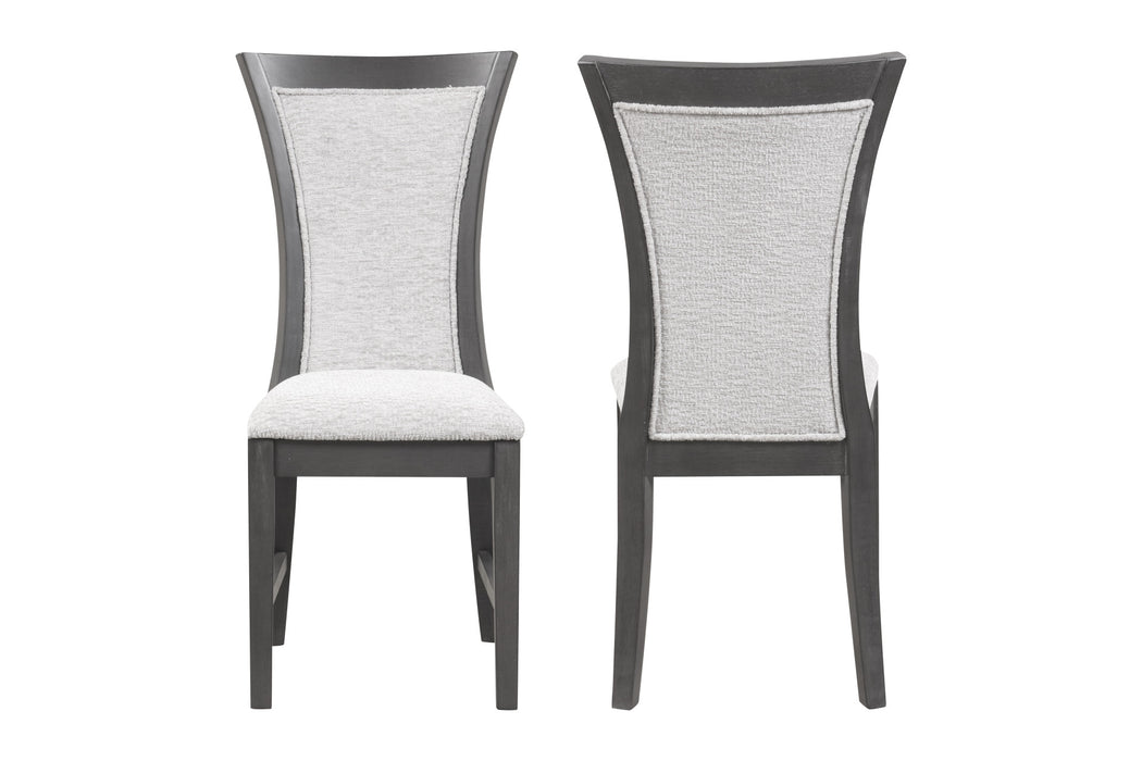 FLAIR DINING CHAIR (2 PER CARTON)-GRAY