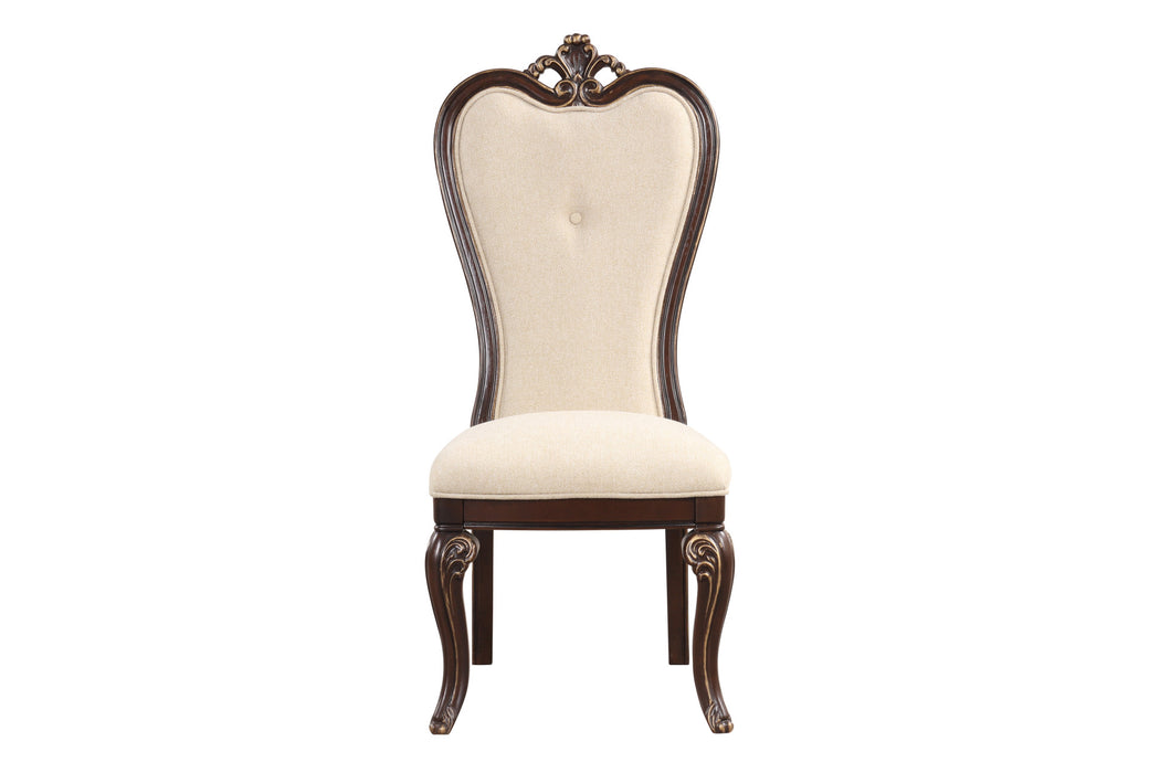 MONTECITO SIDE CHAIR-CHERRY (2 PER CARTON)