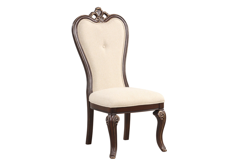 MONTECITO SIDE CHAIR-CHERRY (2 PER CARTON)