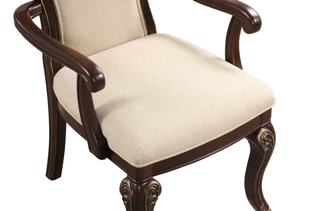 MONTECITO ARM CHAIR-CHERRY (2 PER CARTON)