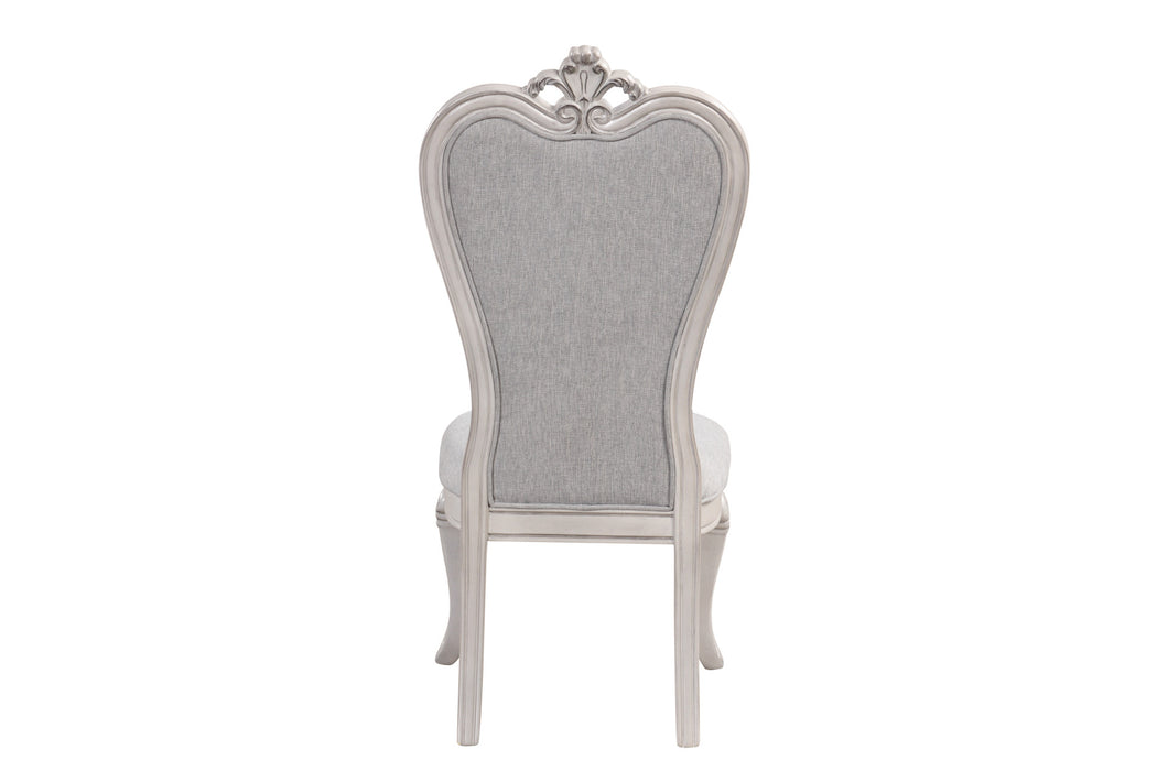 CAMBRIA HILLS SIDE CHAIR-MIST GRAY (2 PER CARTON)