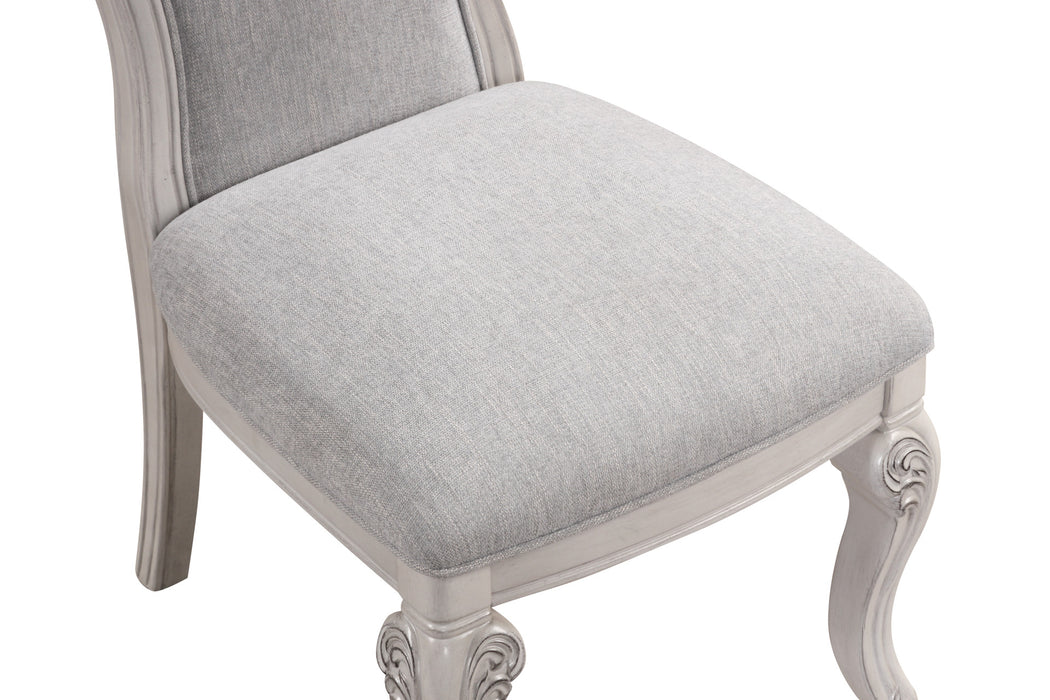 CAMBRIA HILLS SIDE CHAIR-MIST GRAY (2 PER CARTON)