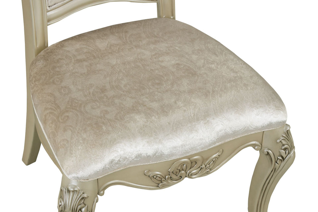 MONIQUE SIDE CHAIR (2/CTN)-CHAMPAGNE