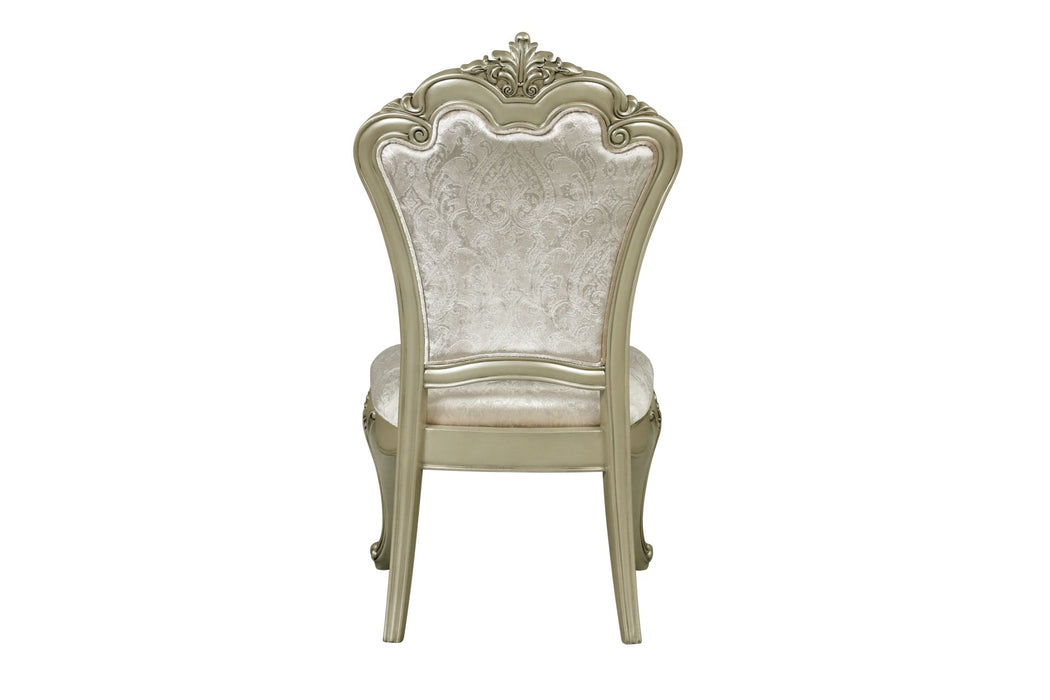 MONIQUE SIDE CHAIR (2/CTN)-CHAMPAGNE