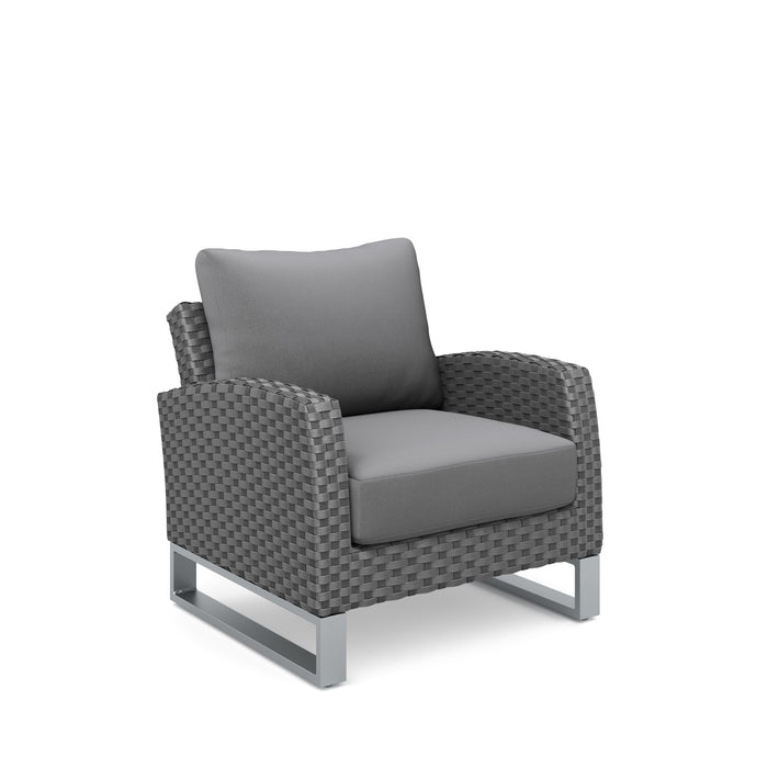 FIJI CLUB CHAIR (2 PER CARTON)-GRAY