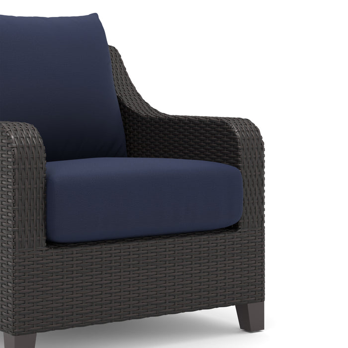 SKYE CLUB CHAIR (2 PER CARTON) -BLUE