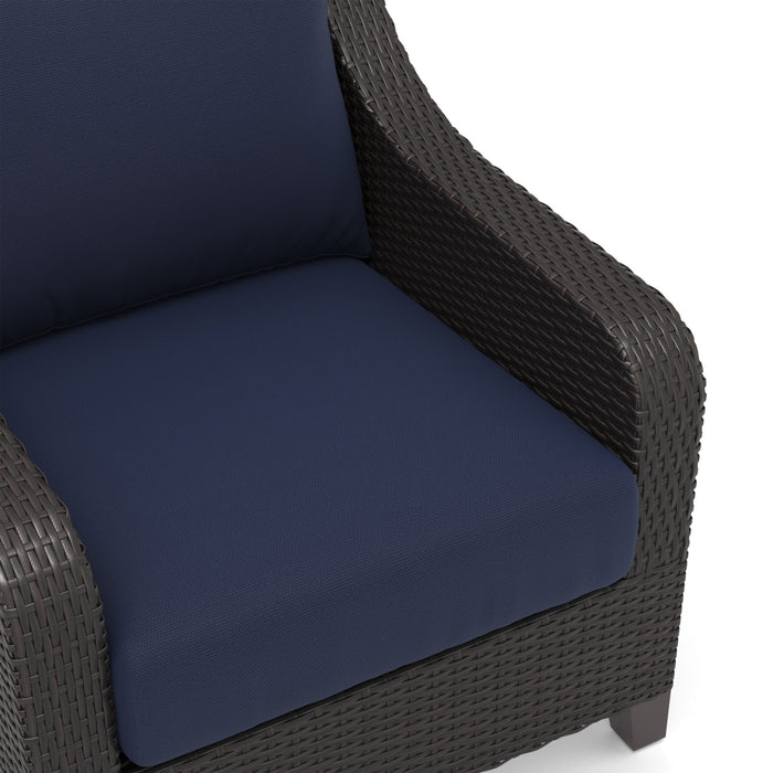 SKYE CLUB CHAIR (2 PER CARTON) -BLUE